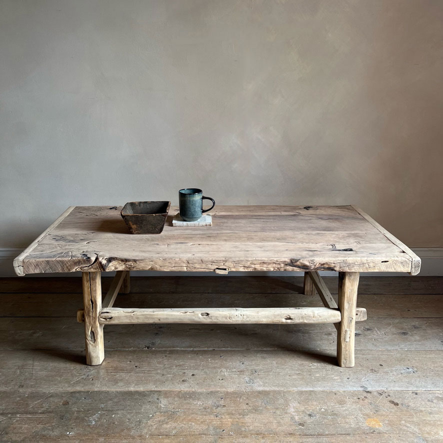 Antique Rustic Coffee Table Layla