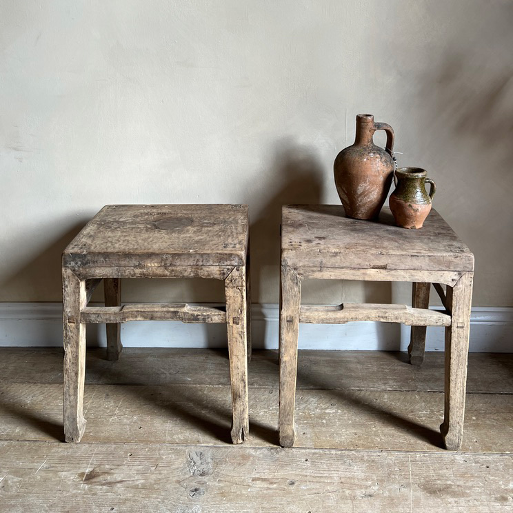 Pair of antique side tables | Cookham