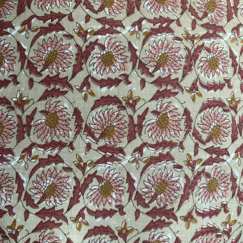 Flora Linen Cushion | Autumn