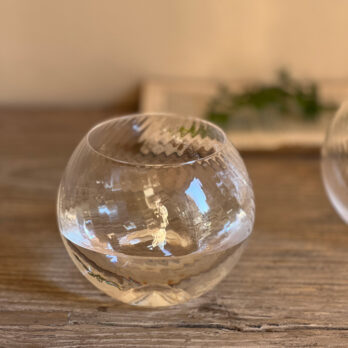 COCKTAIL TUMBLER | REEDED GLASS