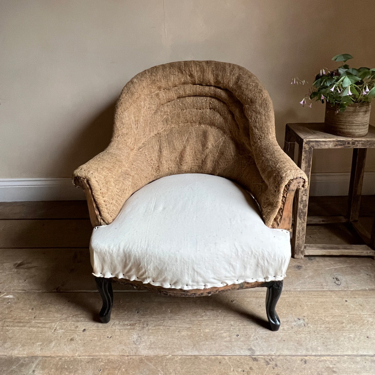 Deconstructed Antique French Armchair | Grasse