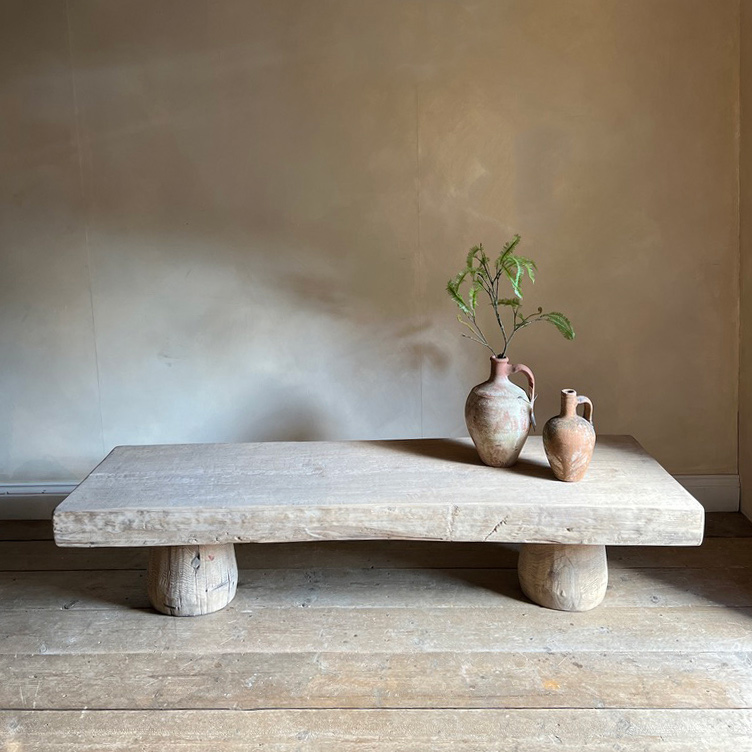 Reclaimed modern rustic bench | Perranporth