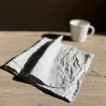 Pinstripe Linen Napkin