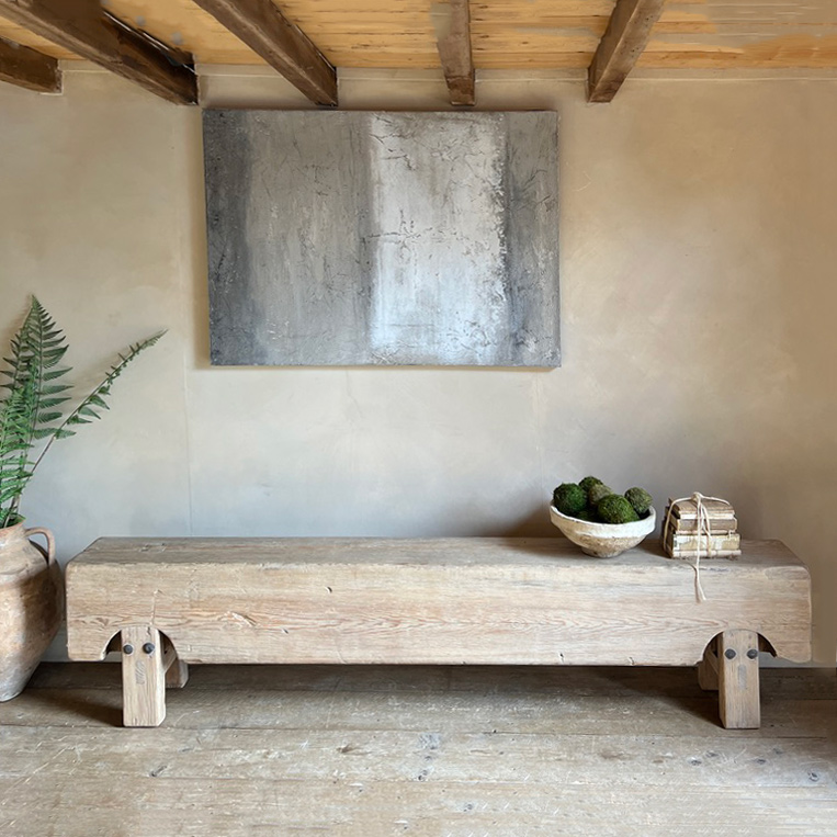 Reclaimed Beam Bench | Appledore