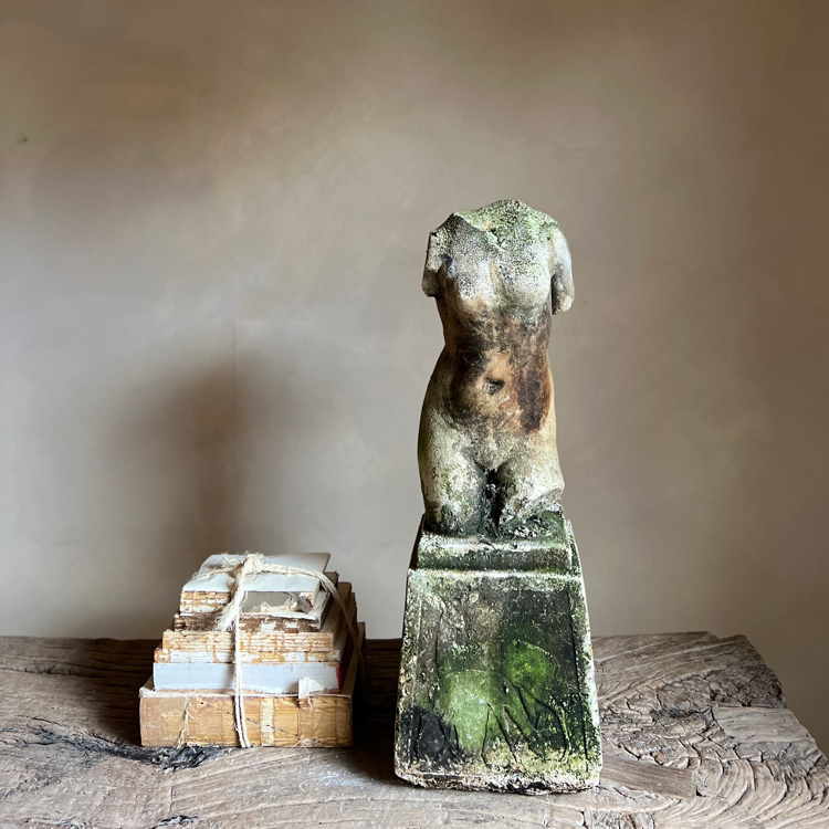 Antique Female Garden Statue | Charlotte