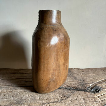 Antique African Wooden Honey Pot