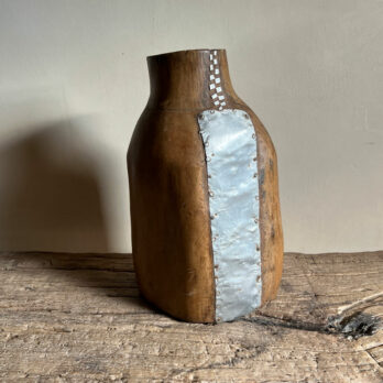 Antique African Wooden Honey Pot