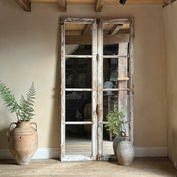 Antique French Window Mirror | Bergerac