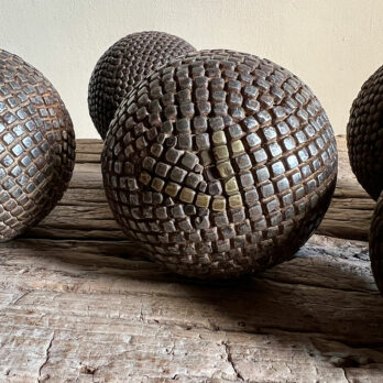 Set of antique French BSet of antique French Boules Metal | 1800'soules Metal | 1800's