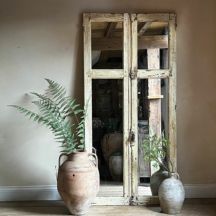 Antique French Window Mirror | Cannes