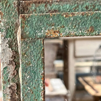 Arched Factory Window Mirror