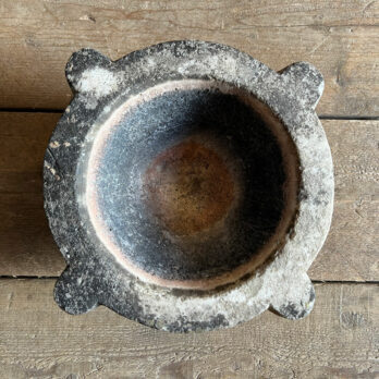 Large Antique Marble Mortar | A