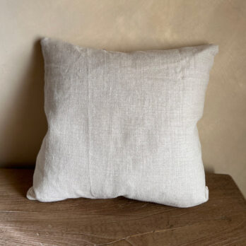 Antique Lined handstitched Cushion | Medium