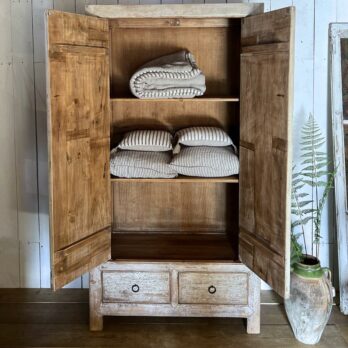Distressed paint wardrobe | Padstow