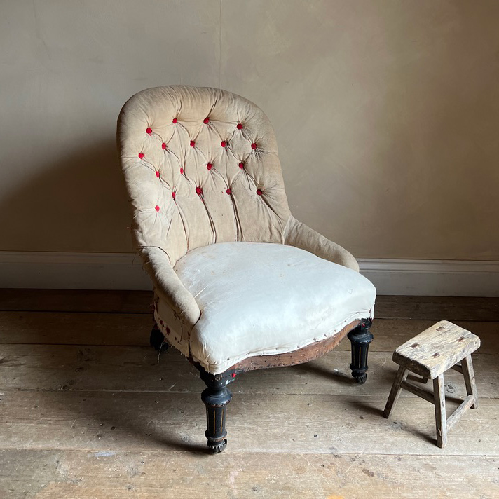 Primitive decontructed Antique Chair