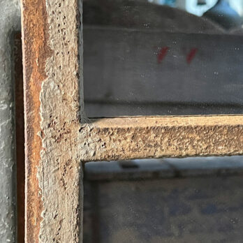 Arched Warehouse Window Mirror