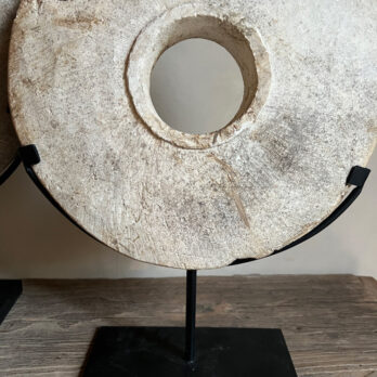 Antique Mill Stone Disc | Small