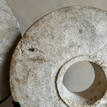 Antique Mill Stone Disc | Small