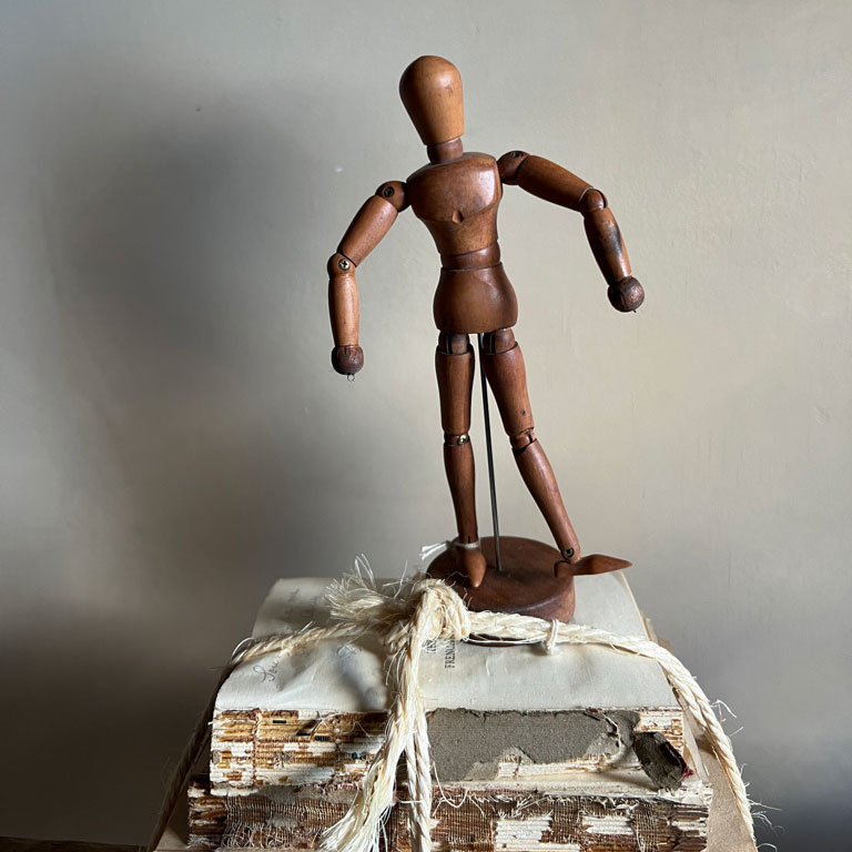 Tiny Vintage Artists Figure