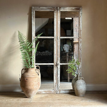 Antique French Window Mirror | Troyes