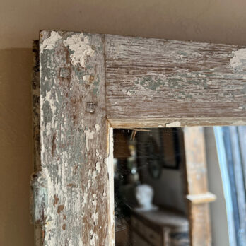 Antique French Window Mirror | Troyes