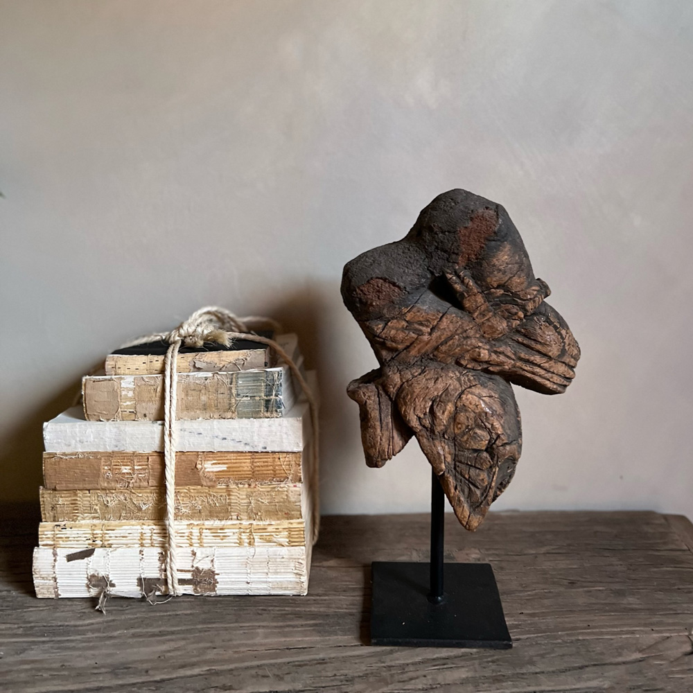 Antique Wooden Rams Head No:1