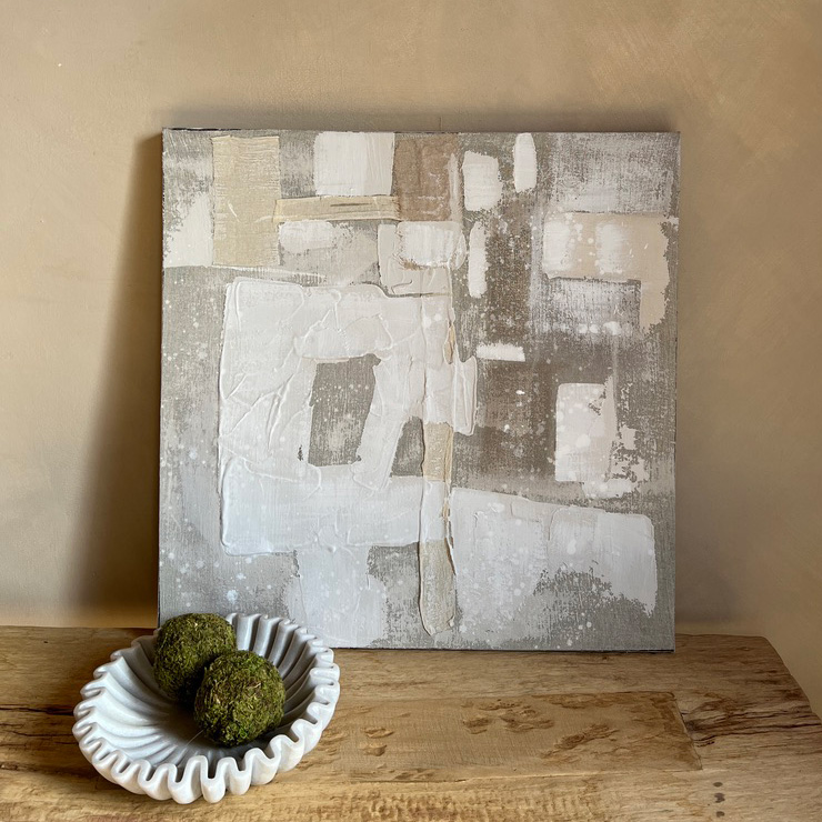 Small Abstract Artwork | Whites