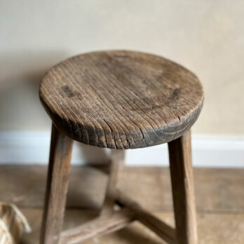 Rustic Round Side Table | Lucas
