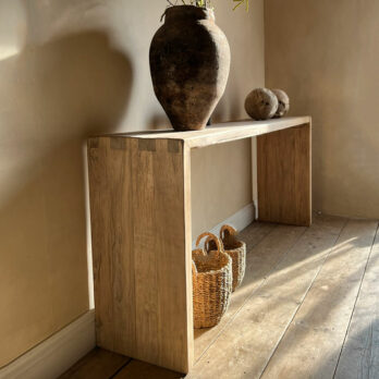 Reclaimed console table Willow