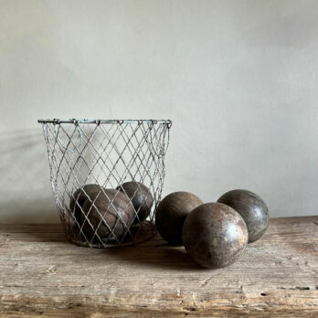 French Wooden Boules Balls