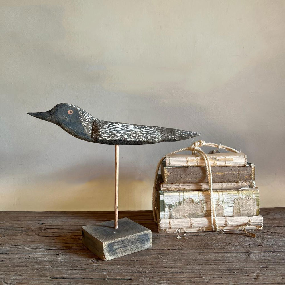 Vintage French Decoy bird | C