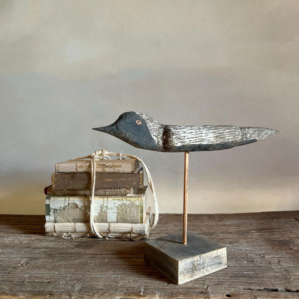 Vintage French Decoy bird | B