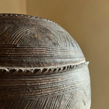 Antique African Clay Urn | Medium