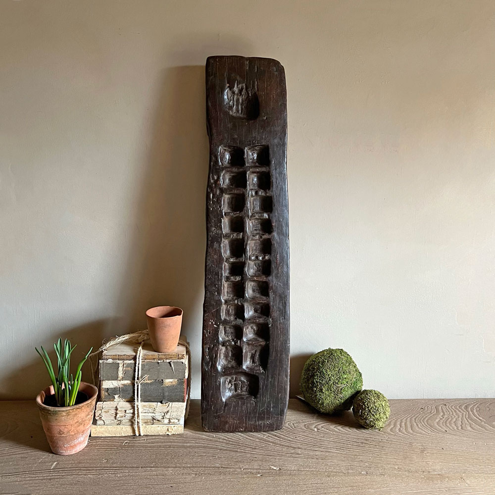 Vintage African Mancala Gameboard | No: 3
