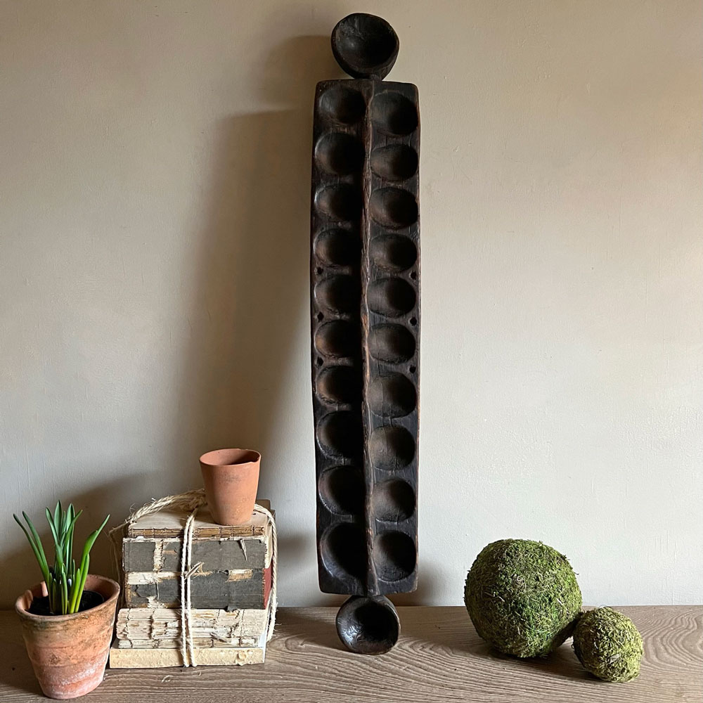 Vintage African Mancala Gameboard | No: 5