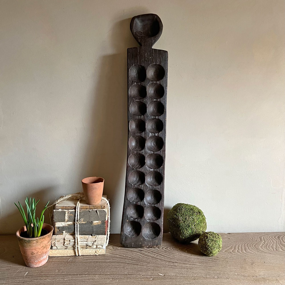 Vintage African Mancala Gameboard | No: 6