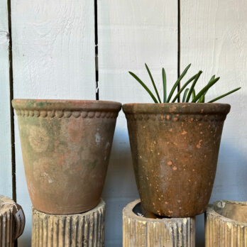Terracotta aged pot Small | Laced