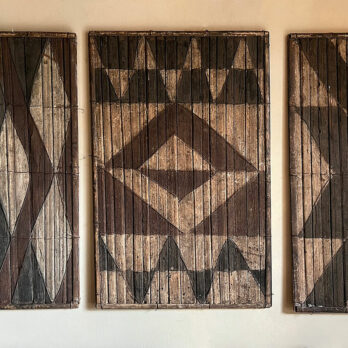 Antique African Bamboo Art | No.1