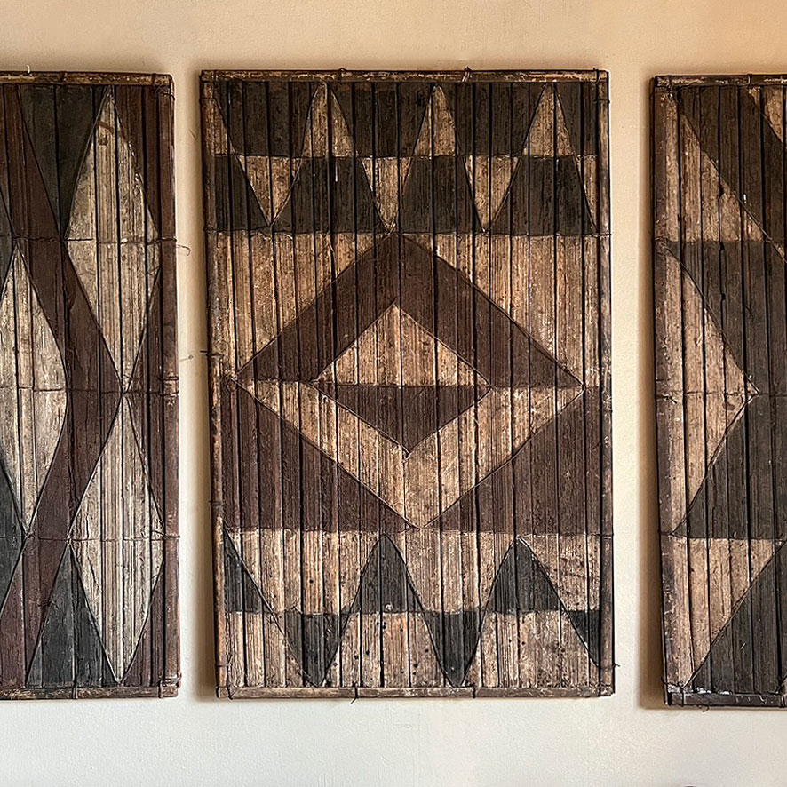 Antique African Bamboo Art | No.1
