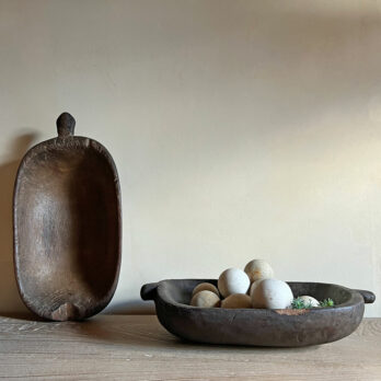 Vintage African Wooden Bowl | Medium