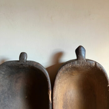 Vintage African Wooden Bowl | Medium
