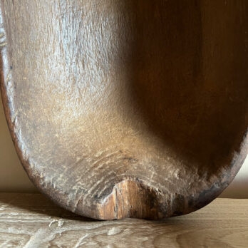 Vintage African Wooden Bowl | Medium