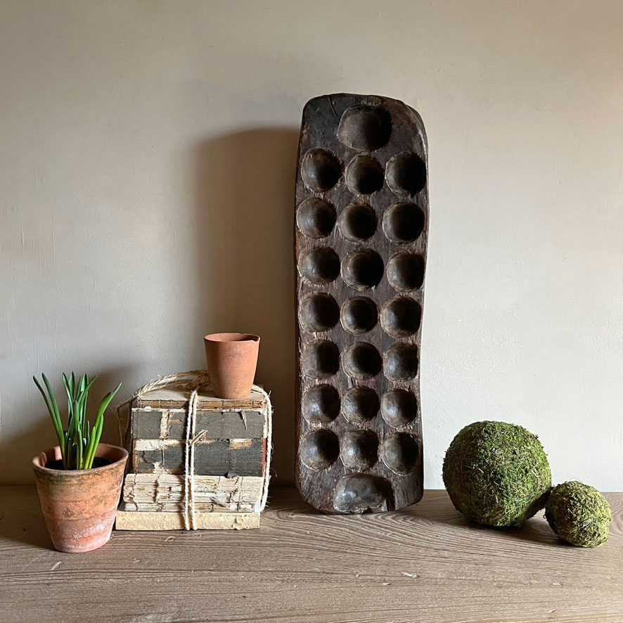Vintage African Mancala Gameboard | No: 4