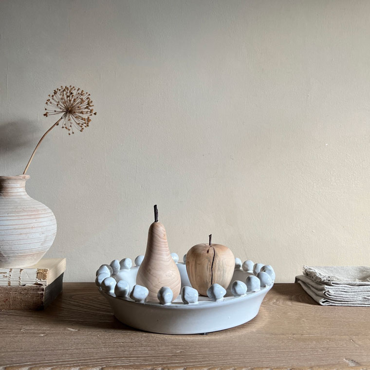 Textured Ceramic Bowl | Spheres