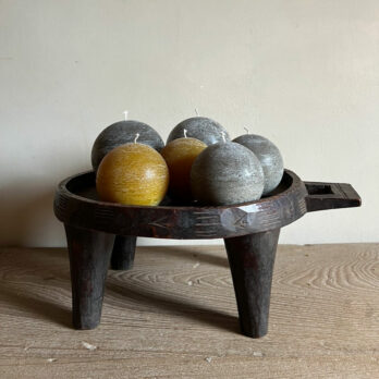 Antique wooden African tray | Large