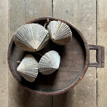 Antique wooden African tray | Large