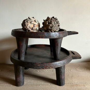 Antique wooden African tray | Large