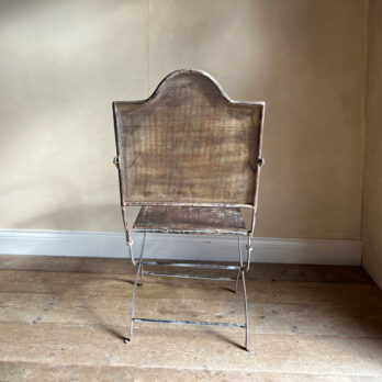Vintage French Iron Chair