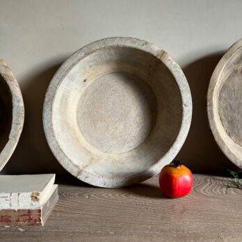 Rustic Vintage Wooden Bowl