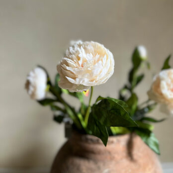 Artificial Peony Spray | 76cm
